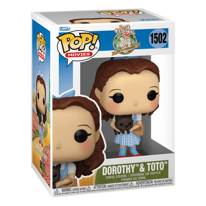 Funko Pop! Movies: The Wizard of Oz 85th Anniversary - Dorothy & Toto - KOODOO