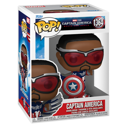 Funko Pop! Marvel Studios: Captain America Brave New World - Captain America