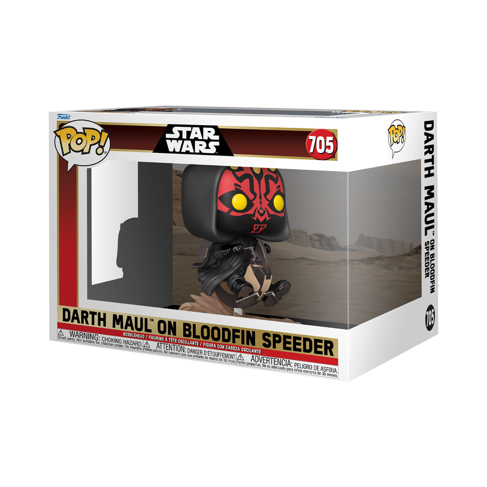 Funko Pop! Deluxe: Star Wars - Darth Maul on Bloodfin Speeder - KOODOO