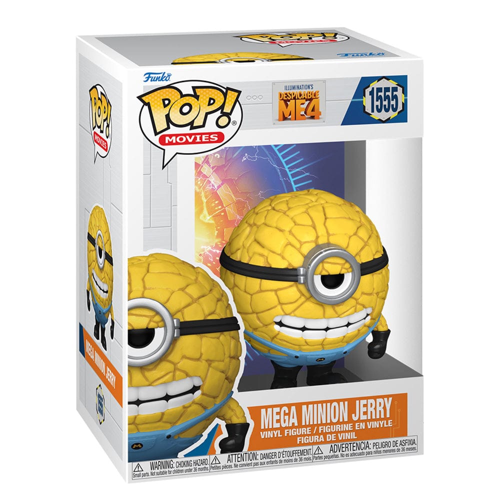 Funko Pop! Movies: Illuminations Despicable Me4 - Mega Minion Jerry - KOODOO