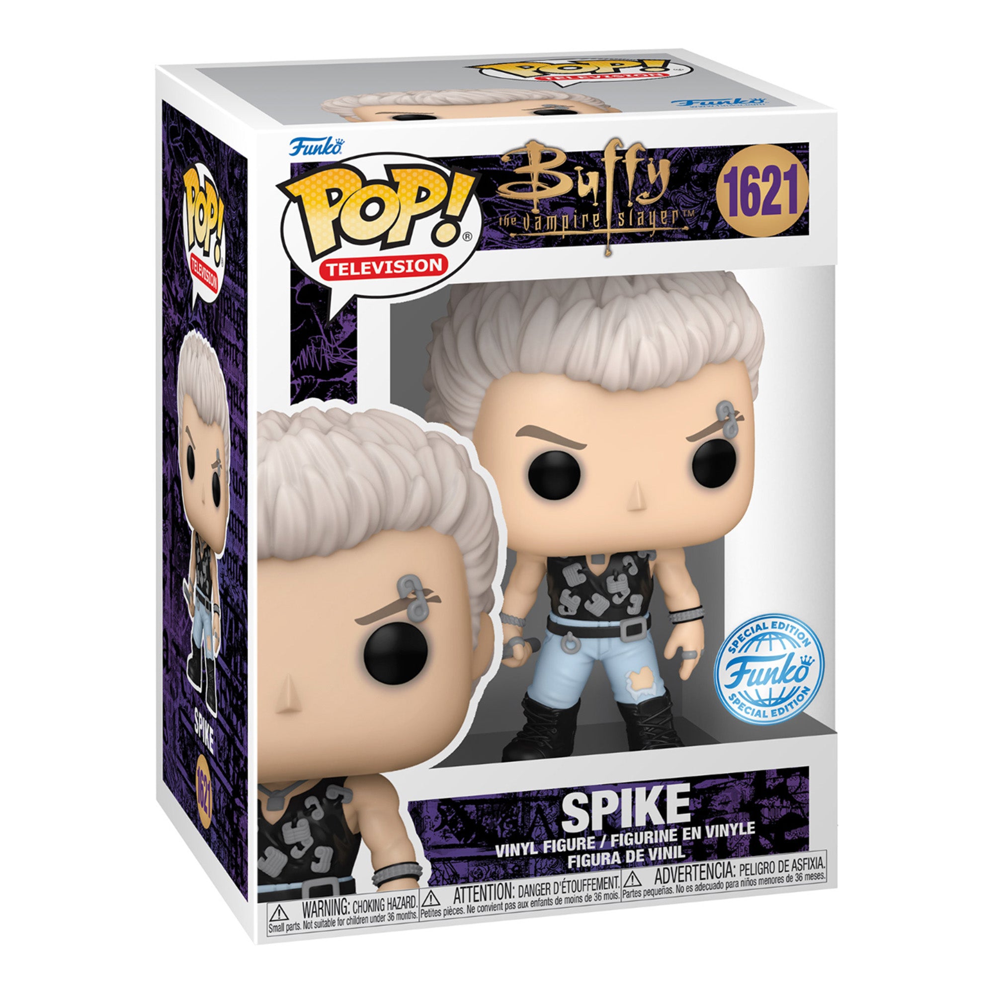 Funko Pop! Television: Buffy The Vampire Slayer - Spike (Punk) (Special Edition) - KOODOO