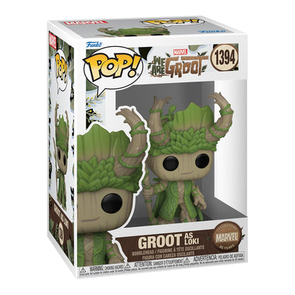 Funko Pop! Marvel: We Are Groot - Groot As Loki - KOODOO