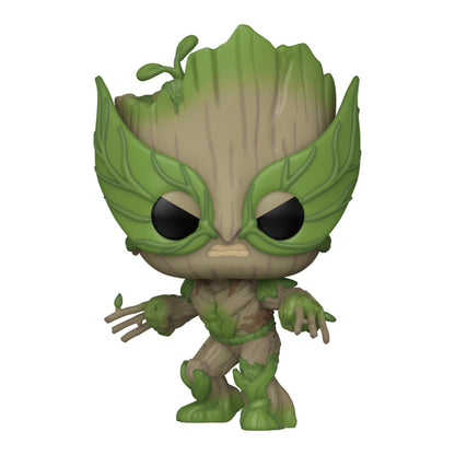 Funko Pop! Marvel: We Are Groot - Groot As Wolverine - KOODOO