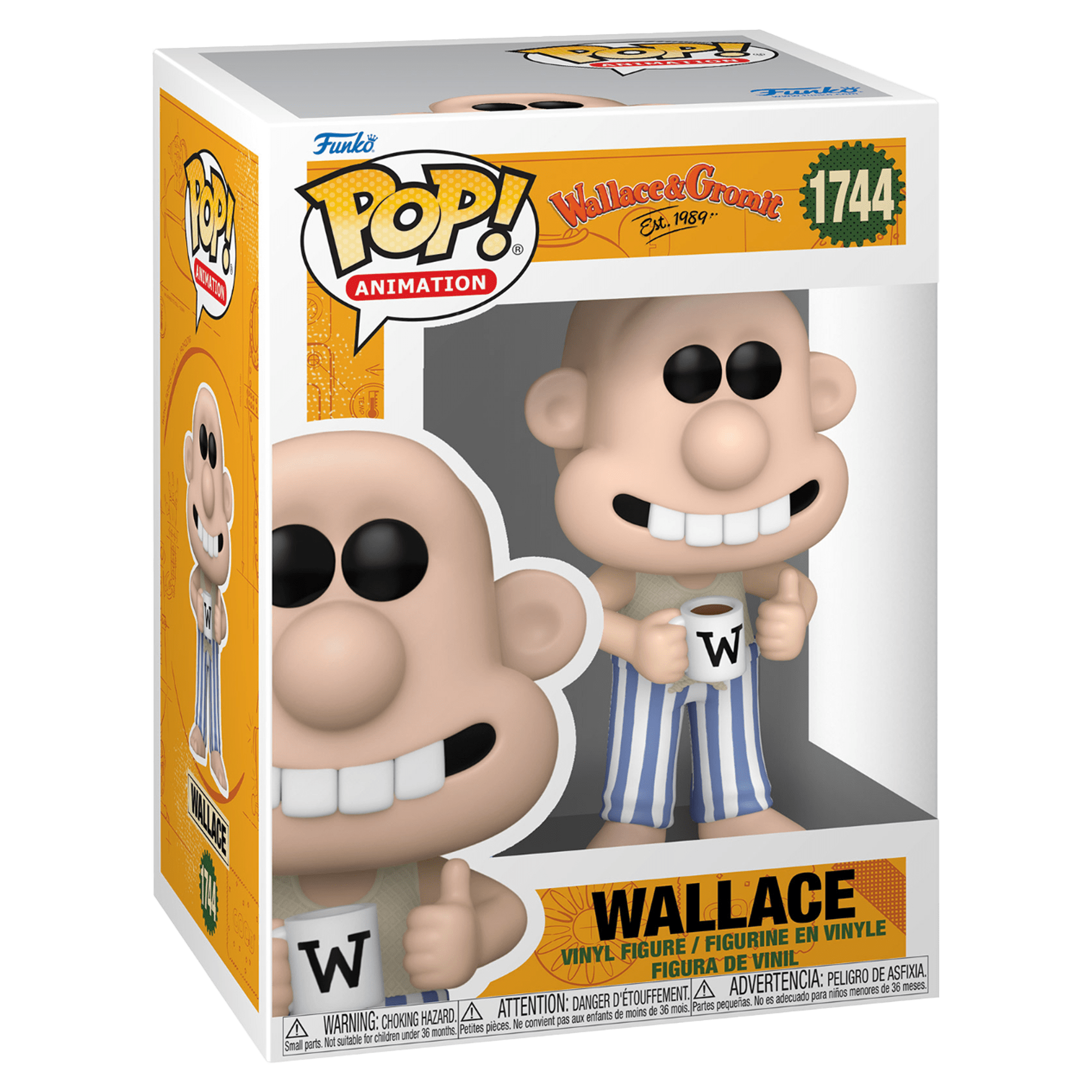 Funko Pop! Animation: Wallace and Gromit - Wallace In Pajamas - KOODOO