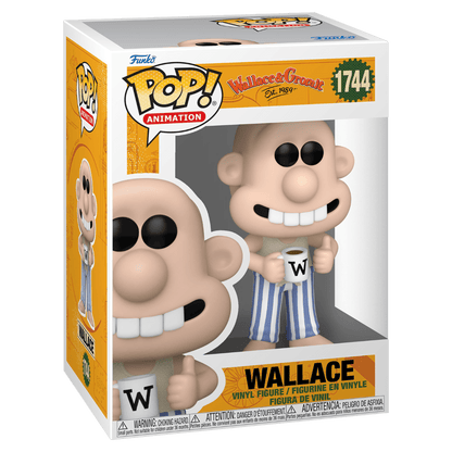 Funko Pop! Animation: Wallace and Gromit - Wallace In Pajamas - KOODOO