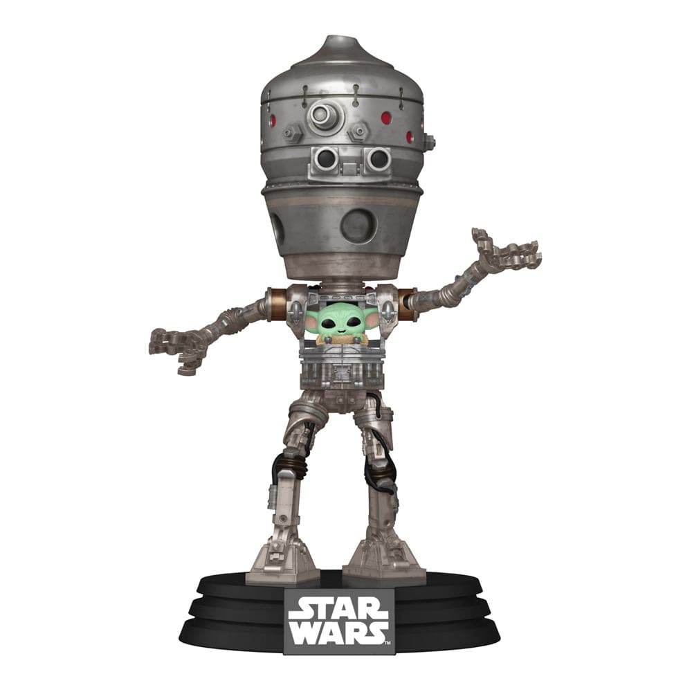 Funko Pop! Deluxe: Star Wars - IG-12 With Grogu - KOODOO