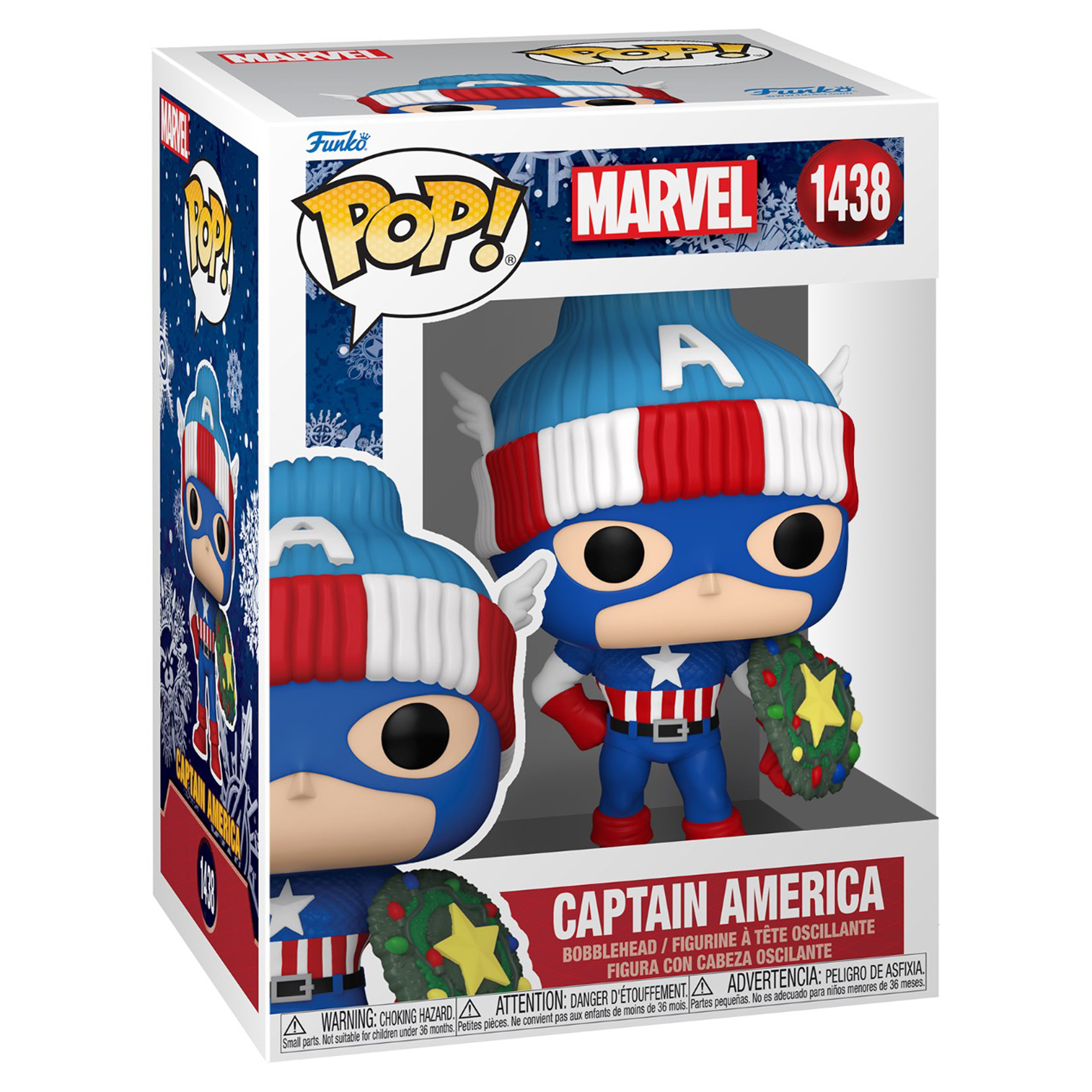 Funko Pop! Marvel: Holiday S4 - Captain America - KOODOO