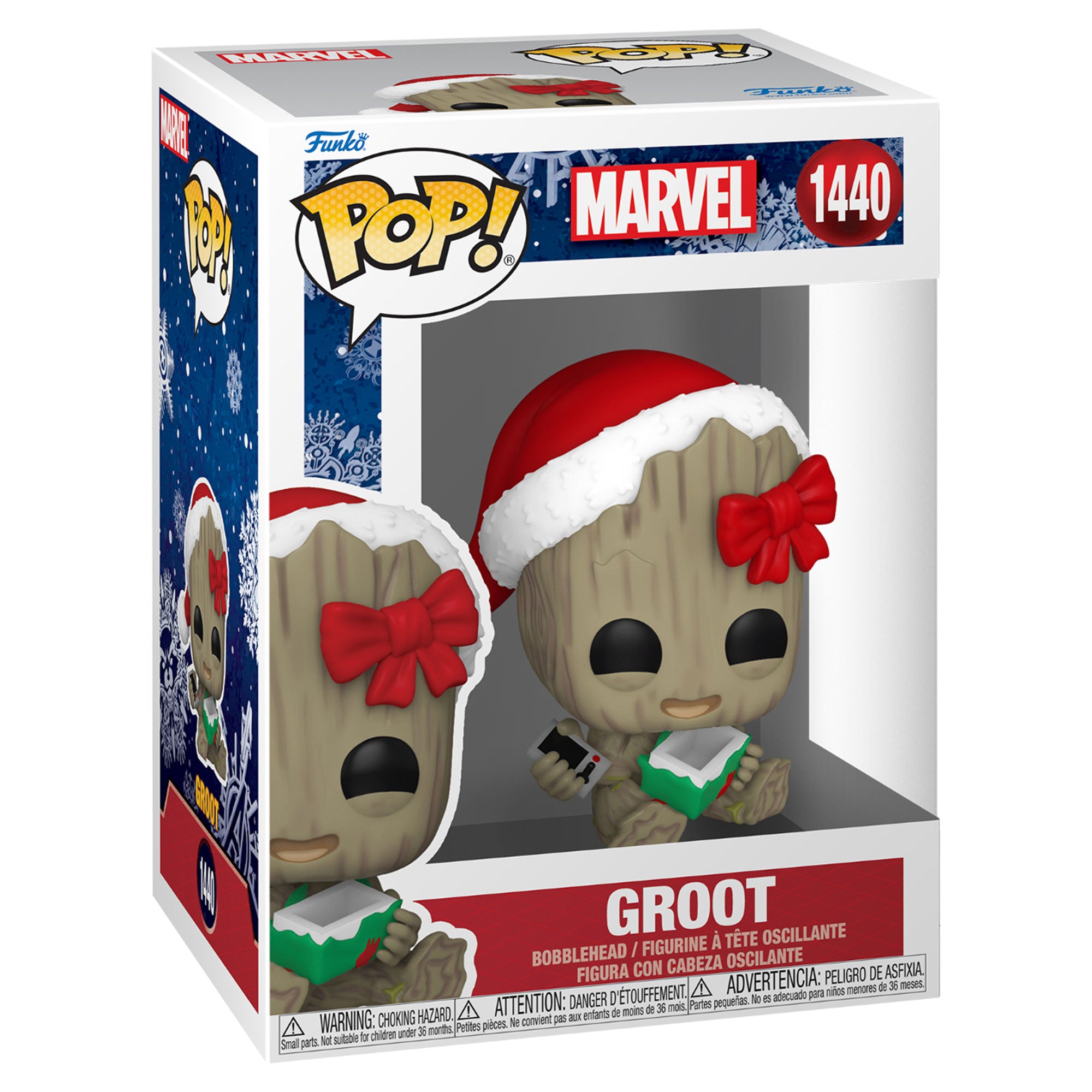 Funko Pop! Marvel: Holiday S4 - Groot with Present - KOODOO