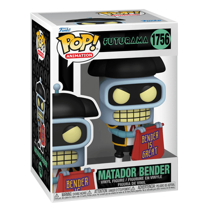 Funko Pop! Television: Futurama - Matador Bender - KOODOO