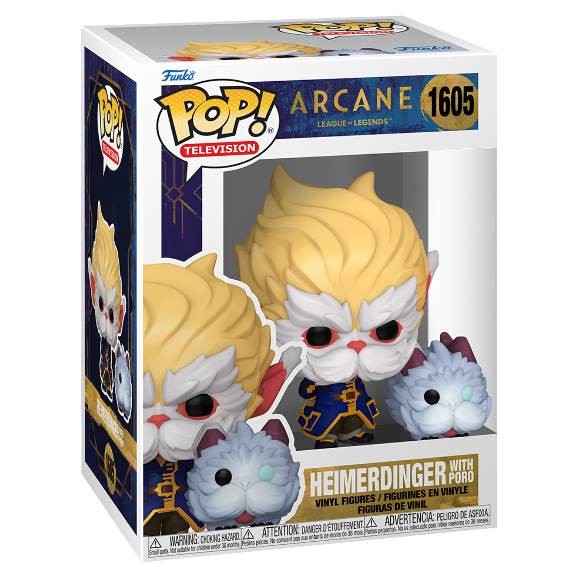 Funko Pop! Television: Arcane League of Legends - Heimerdinger With Poro - KOODOO