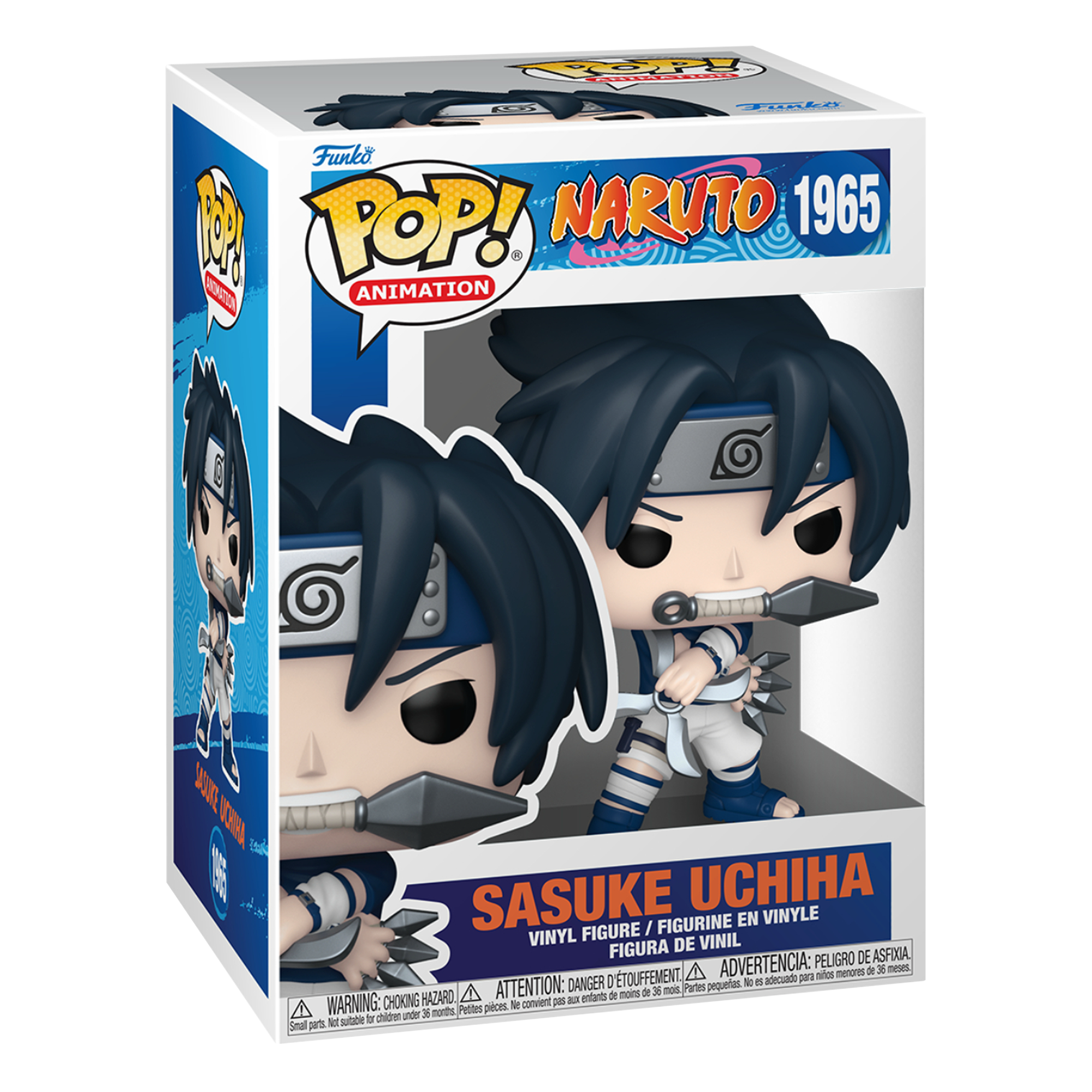 Funko Pop! Animation: Naruto - Sasuke Uchiha With Demon Wind Shuriken - KOODOO