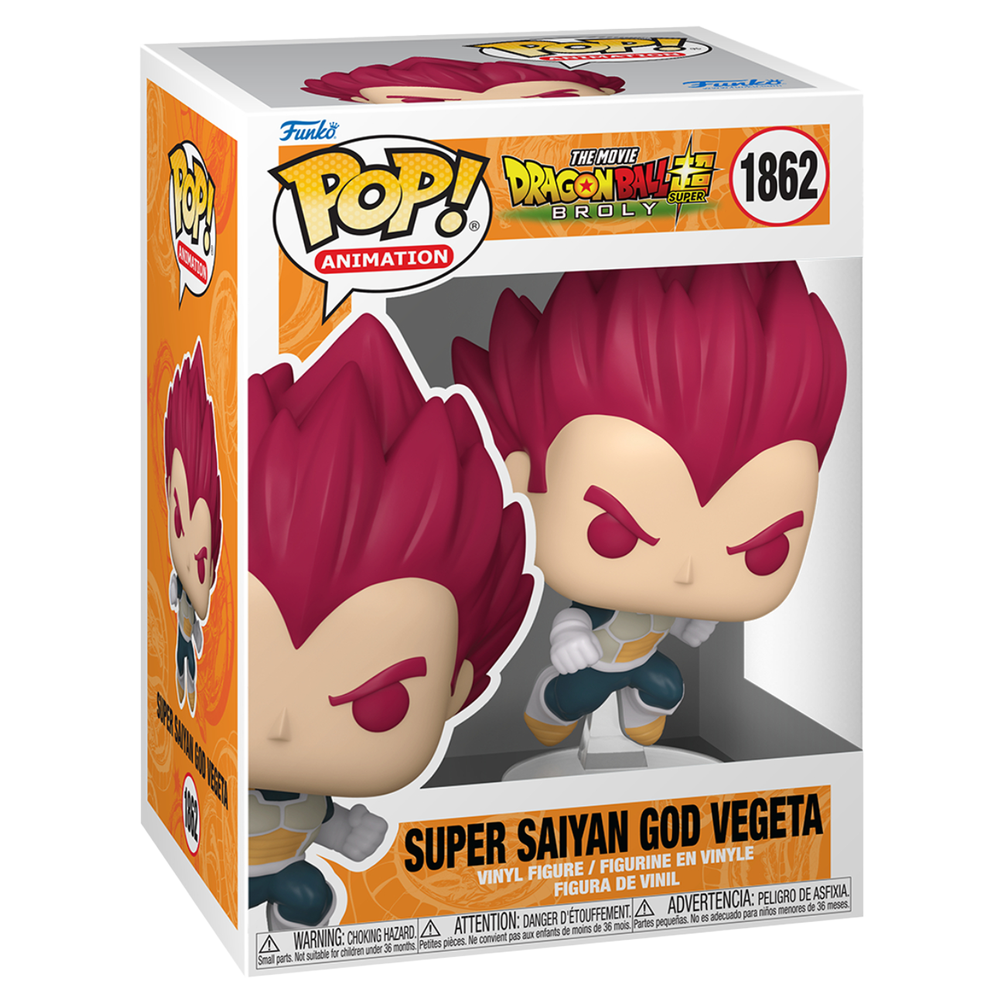 Funko Pop! Animation: The Movie Dragon Ball Super Broly - Super Saiyan God Vegeta - KOODOO