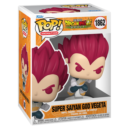 Funko Pop! Animation: The Movie Dragon Ball Super Broly - Super Saiyan God Vegeta - KOODOO