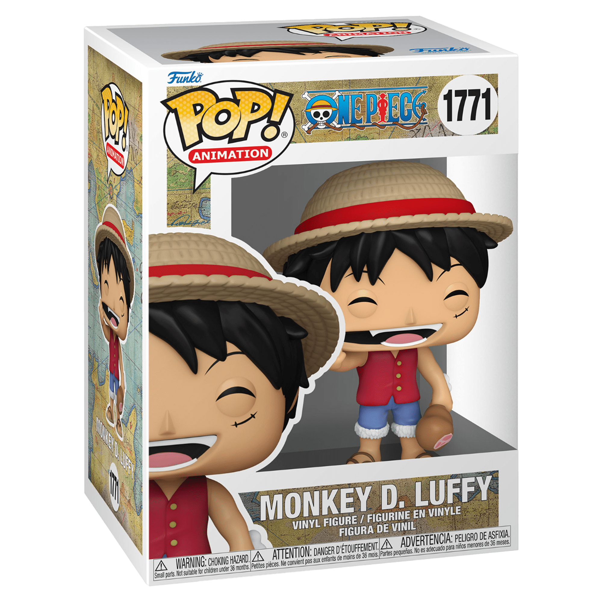 Funko Pop! Animation: One Piece - Monkey D. Luffy with Meat - KOODOO