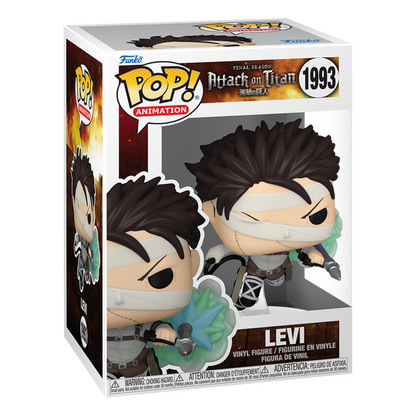 Funko Pop! Animation: Attack on Titan - Levi (with Bandages) - KOODOO