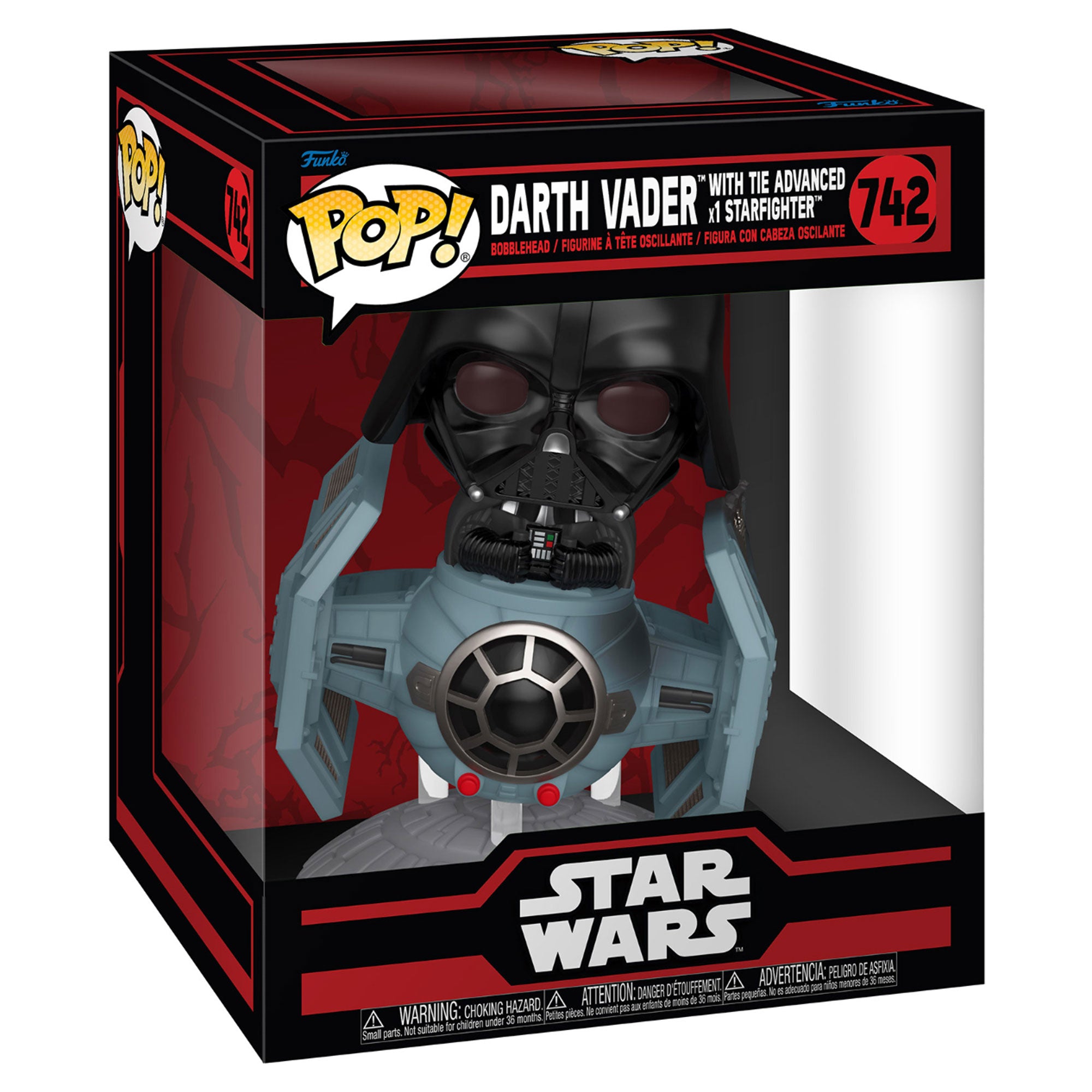 Funko Pop! Deluxe: Star Wars - Darth Vader With TIE Advanced x1 Starfighter - KOODOO