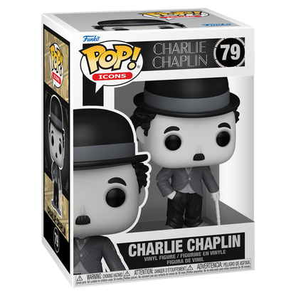 Funko Pop! Icons: Charlie Chaplin - Charlie Chaplin - KOODOO