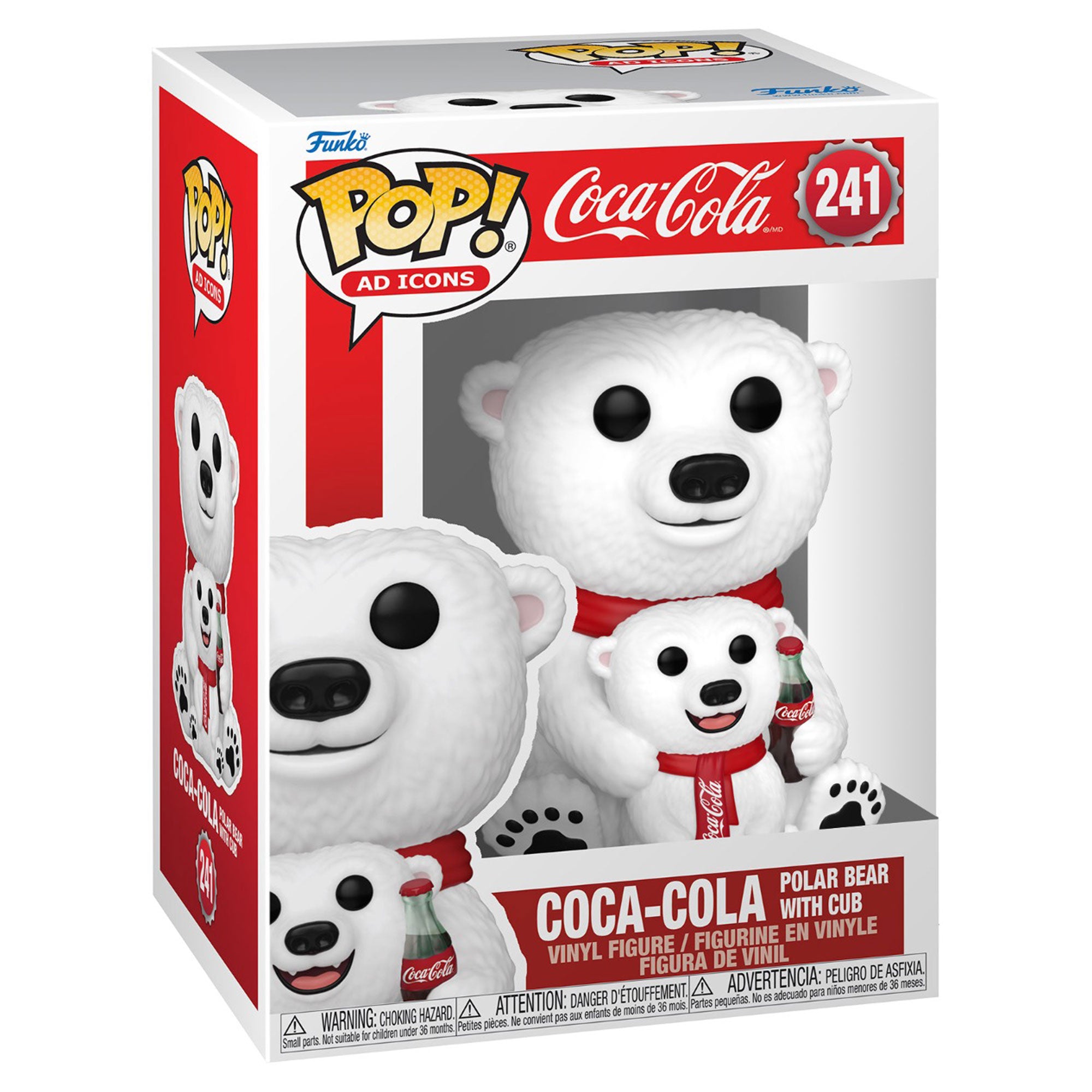 Funko Pop! Ad Icons: Coca-Cola -Coca-Cola Polar Bear with Cub - KOODOO