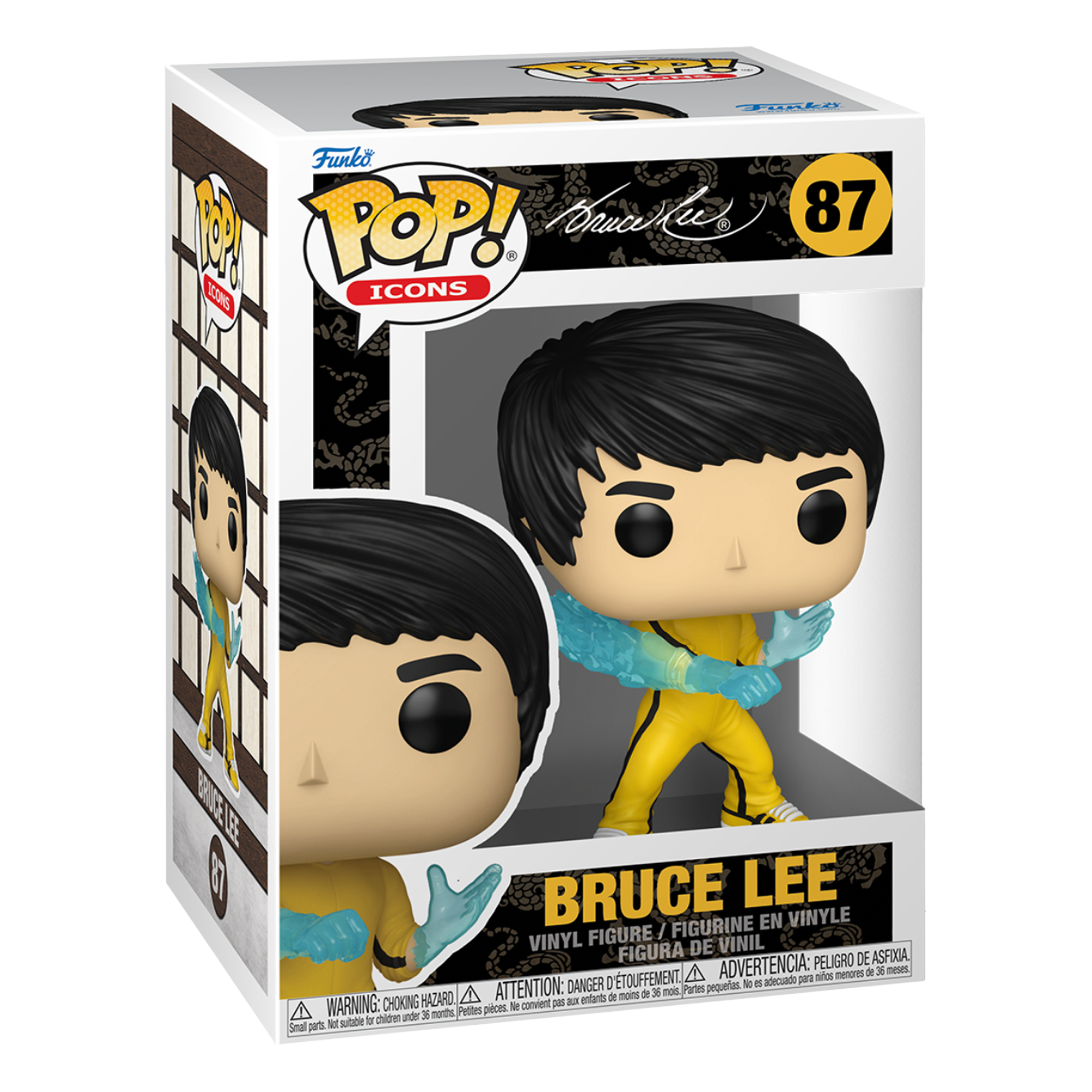 Funko Pop! Icons: Bruce Lee - Bruce Lee- KOODOO