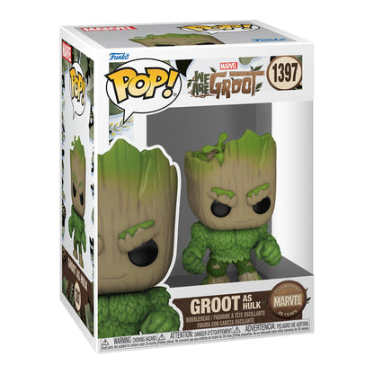 Funko Pop! Marvel: We Are Groot - Groot As Hulk - KOODOO