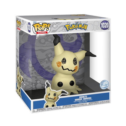 Funko Pop! Games Jumbo: Pokemon - Mimikyu 10 Inch - KOODOO