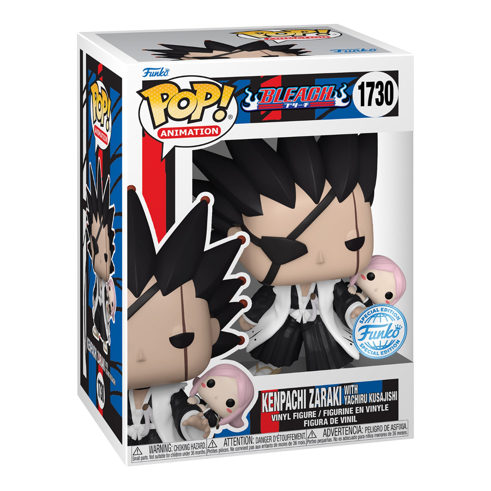 Funko Pop! Animation: Bleach - Kenpachi Zaraki With Yachiru Kusajishi (Special Edition) - KOODOO