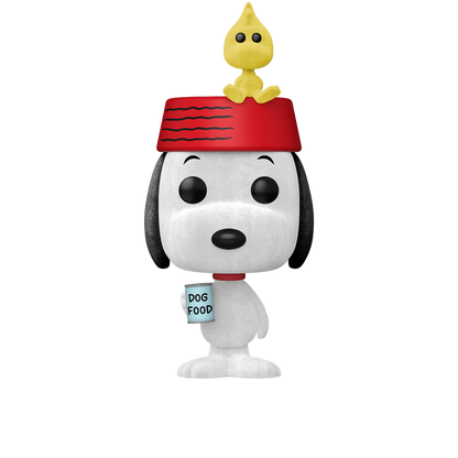 Funko Pop! Animation: Peanuts - Snoopy & Woodstock (Flocked - Special Edition) - KOODOO