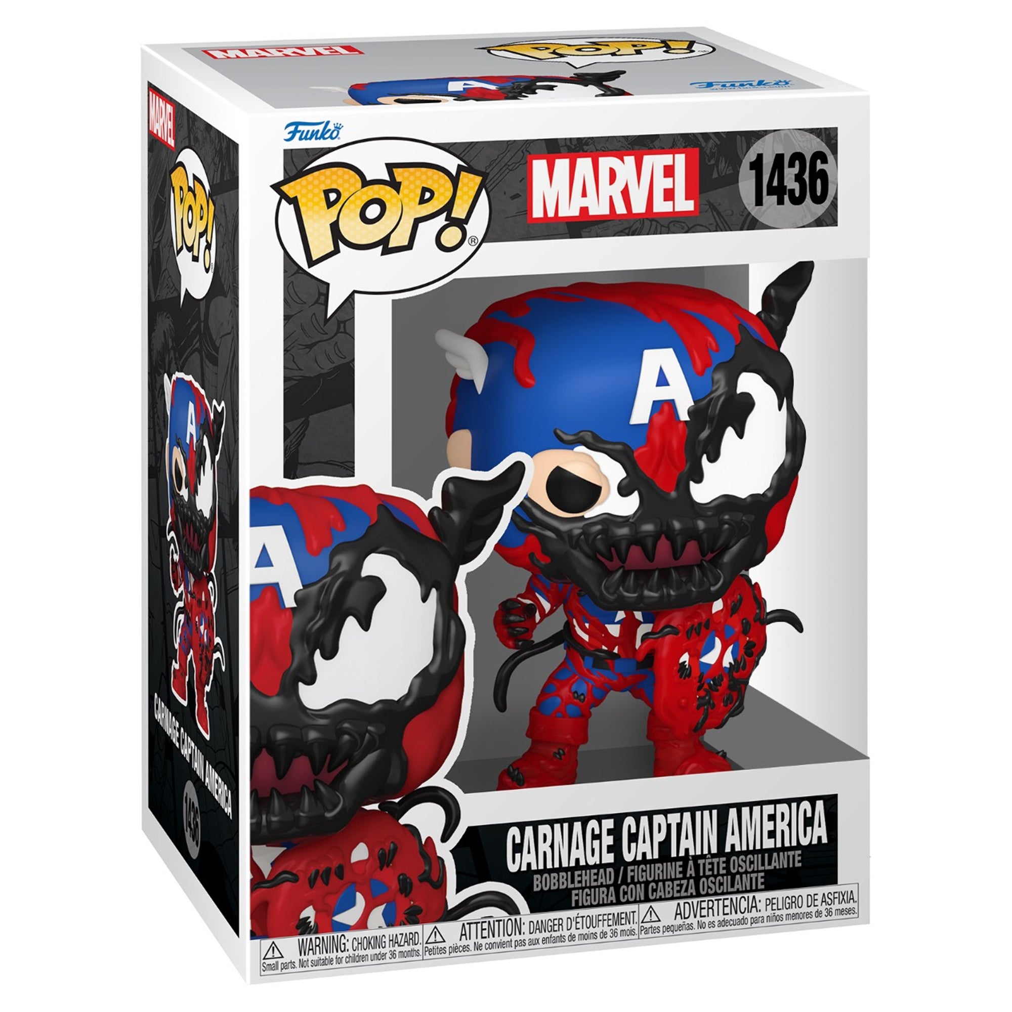 Funko Pop! Marvel: Carnage Captain America - KOODOO