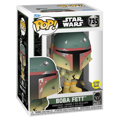 Funko Pop! Fett Legacy: Star Wars - Boba Fett (Glow in the Dark) - KOODOO