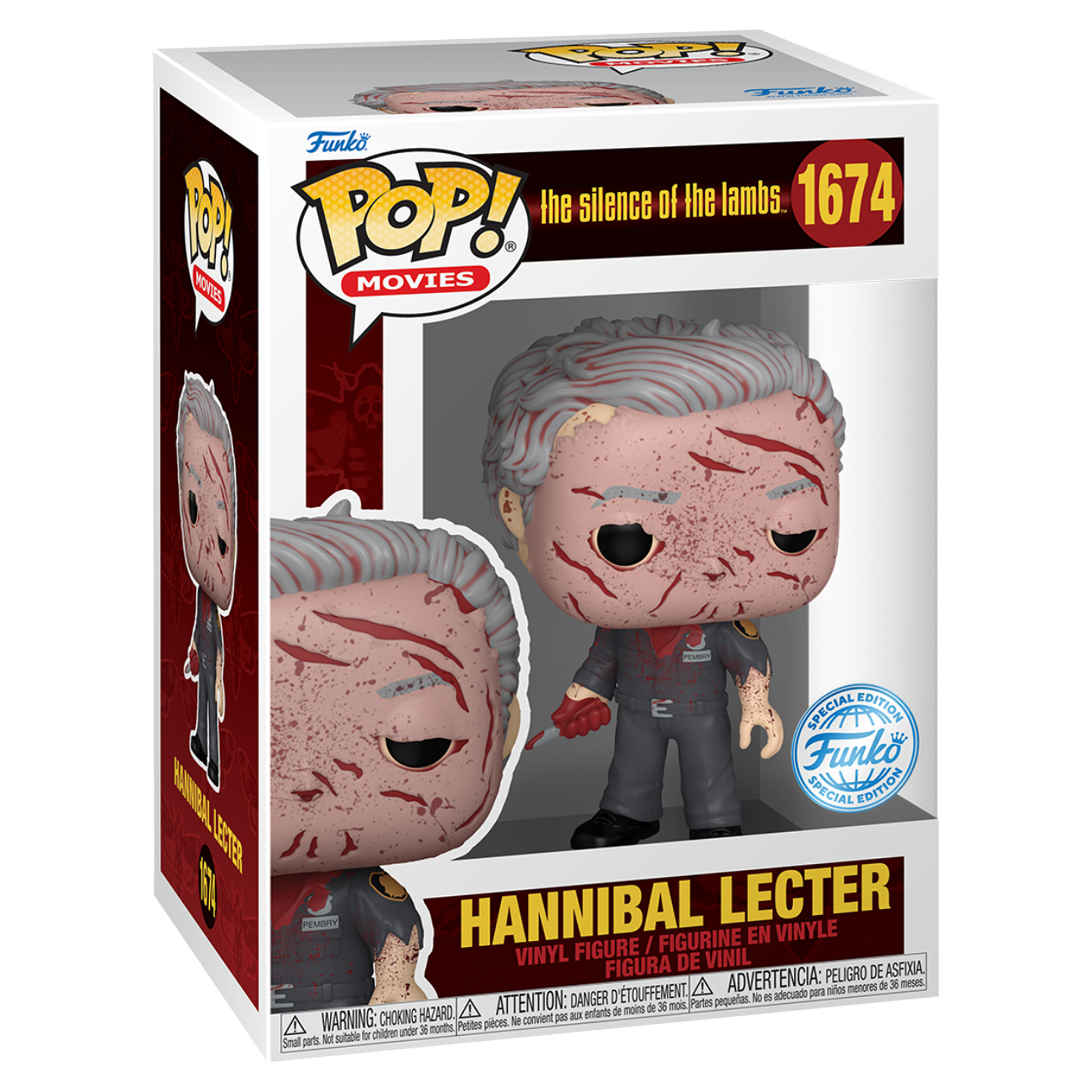 Funko Pop! Movies: The Silence Of The Lambs-Hannibal Lecter As Guard (Special Edition) - KOODOO