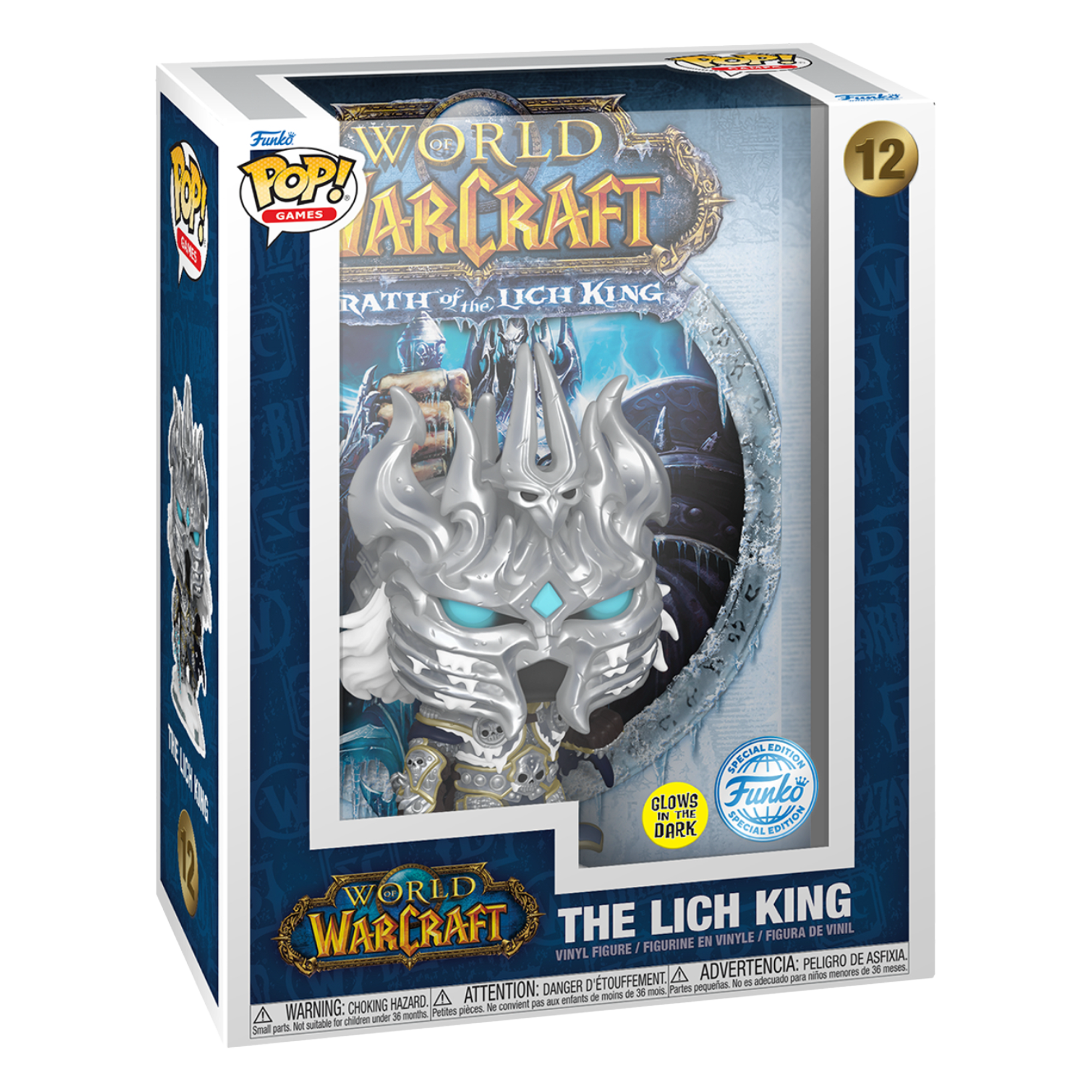 Funko Pop! Game Covers: World of Warcraft – Wrath of the Lich King  (Glow in the Dark - Special Edition)