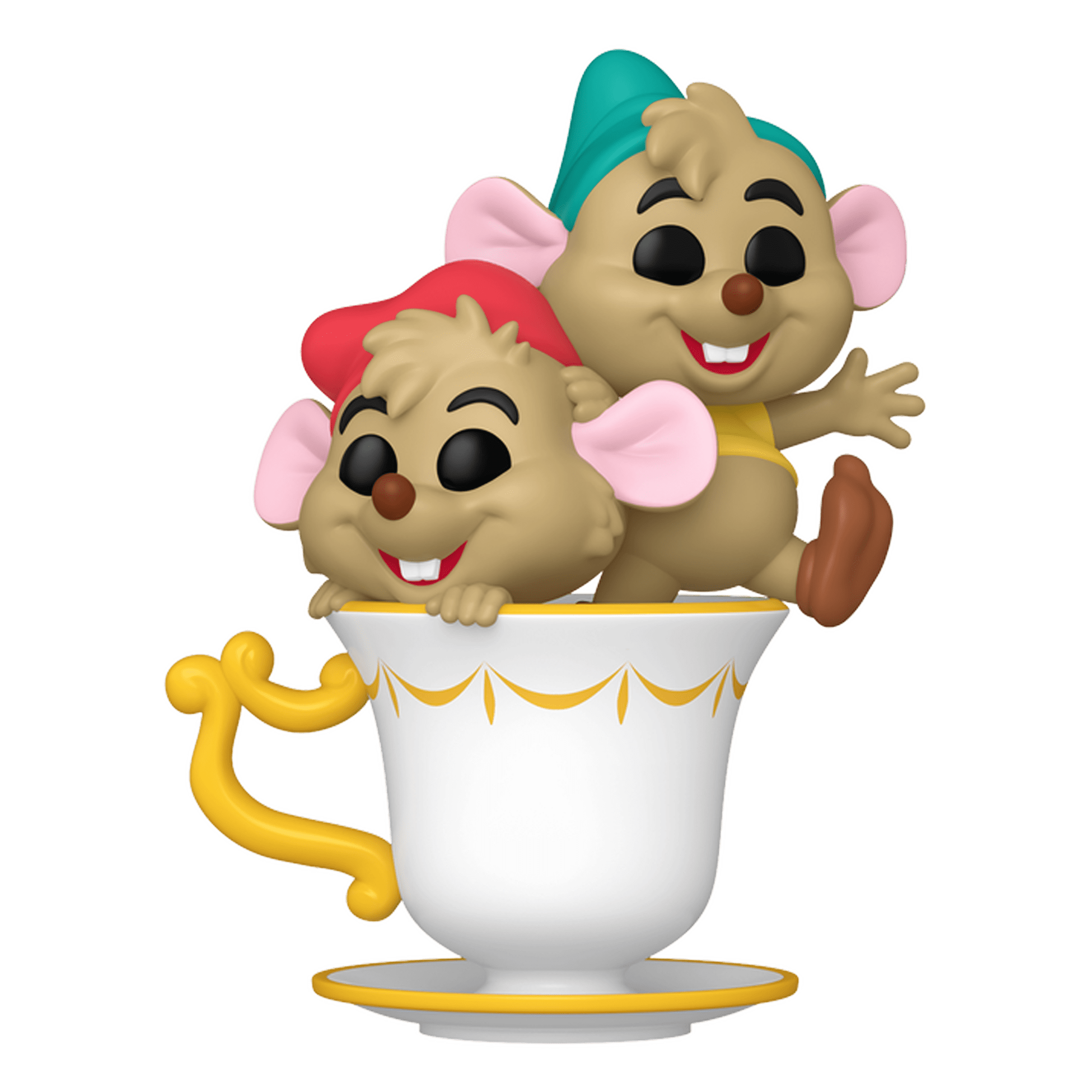 Funko Pop! Disney: Cinderella 75th Anniversary - Jaq & Gus Gus In Cup - KOODOO