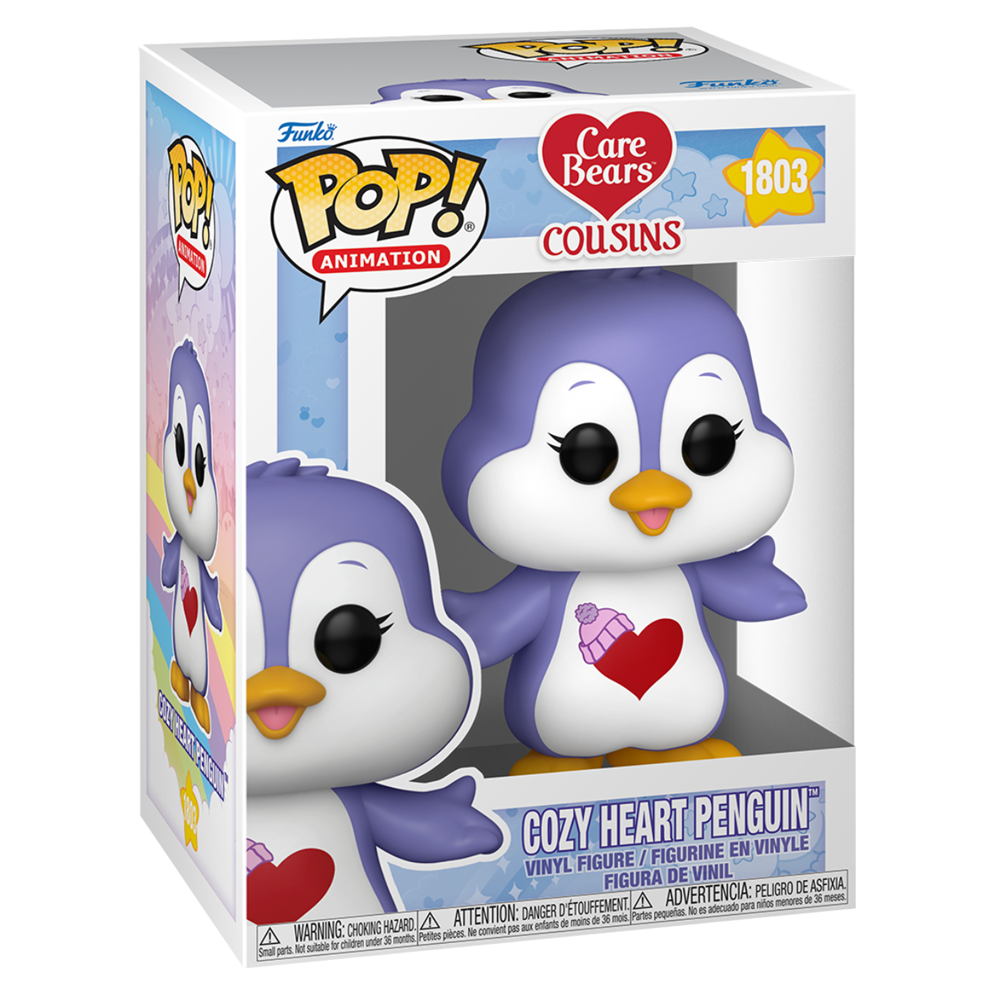 Funko Pop! Animation: Care Bears Cousins - Cozy Heart Penguin - KOODOO