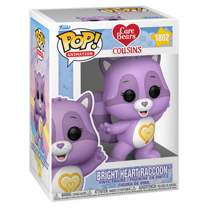 Funko Pop! Animation: Care Bears Cousins - Bright Heart Raccoon - KOODOO