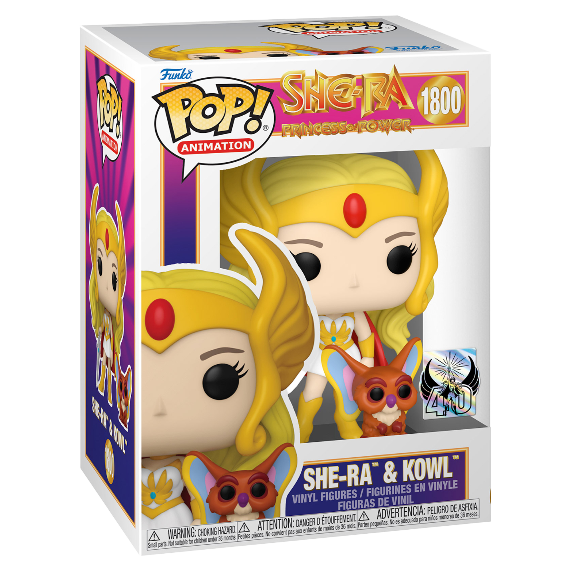 Funko Pop! Animation: She-Ra - She-Ra with Kowl - KOODOO