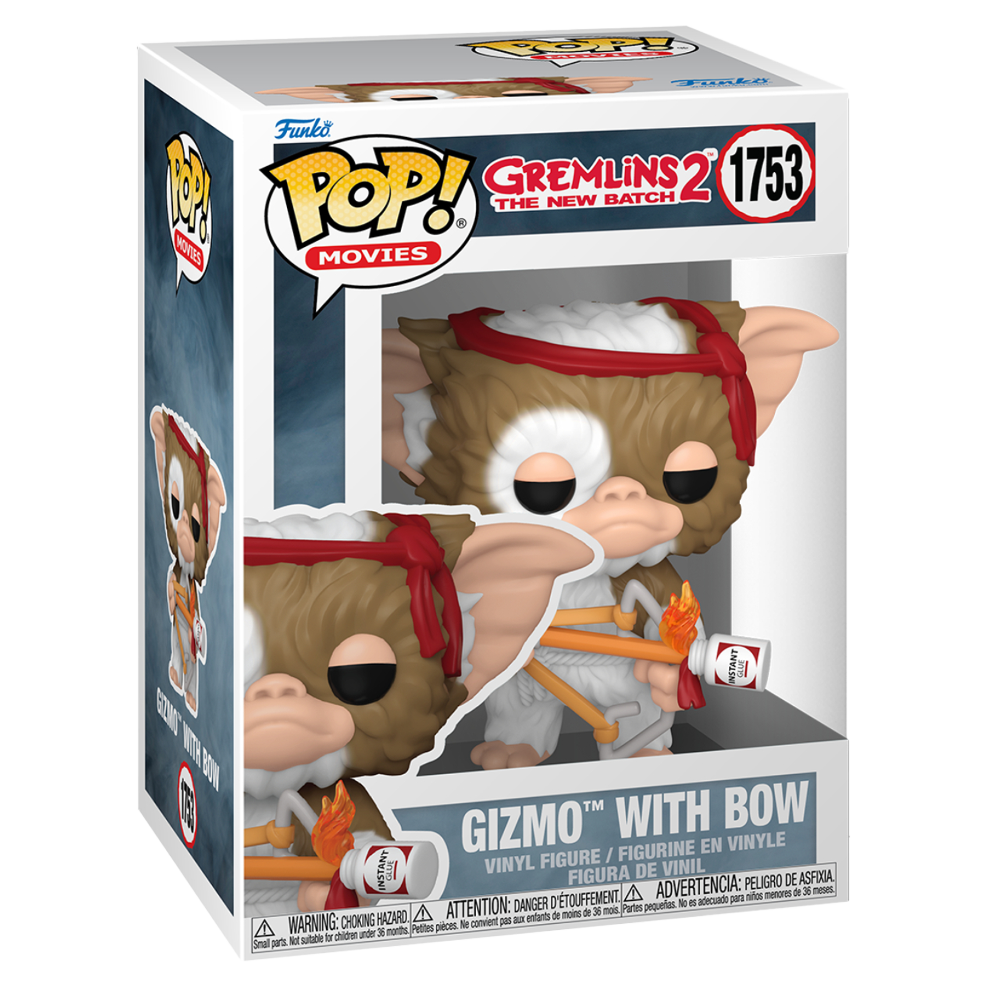 Funko Pop! Movies: Gemlins 2 The New Batch - Gizmo with Bow - KOODOO