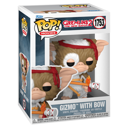 Funko Pop! Movies: Gemlins 2 The New Batch - Gizmo with Bow - KOODOO