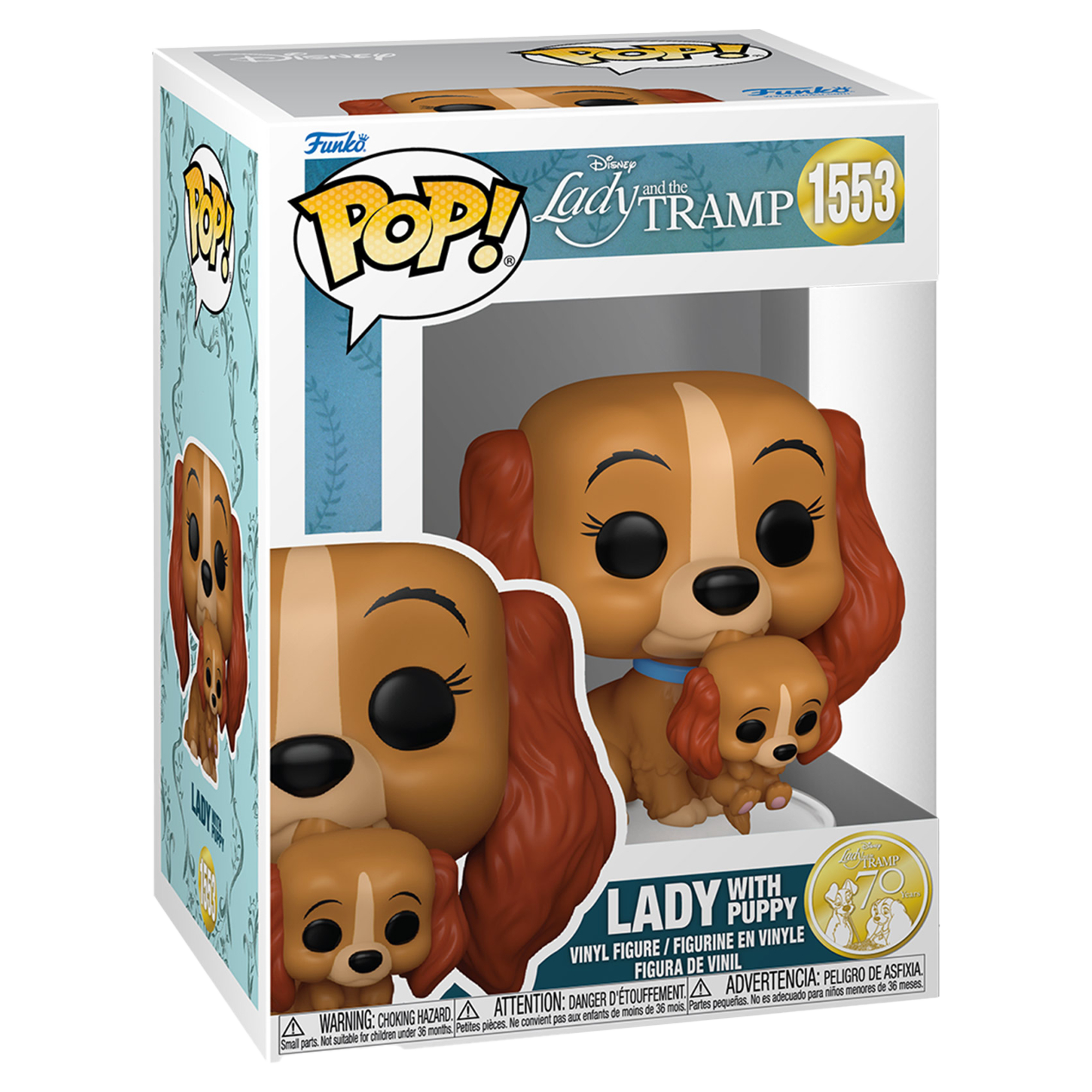 Funko Pop! Disney: Lady And The Tramp - Lady With Puppy - KOODOO