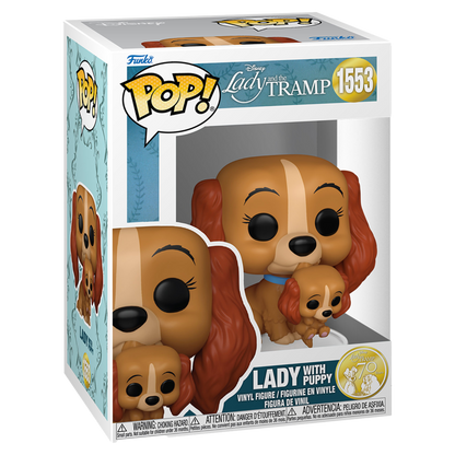 Funko Pop! Disney: Lady And The Tramp - Lady With Puppy - KOODOO