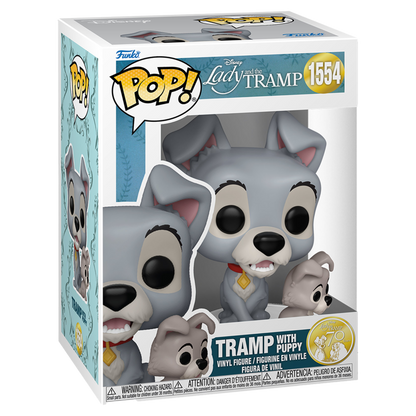 Funko Pop! Disney: Lady And The Tramp - Tramp With Puppy - KOOOO