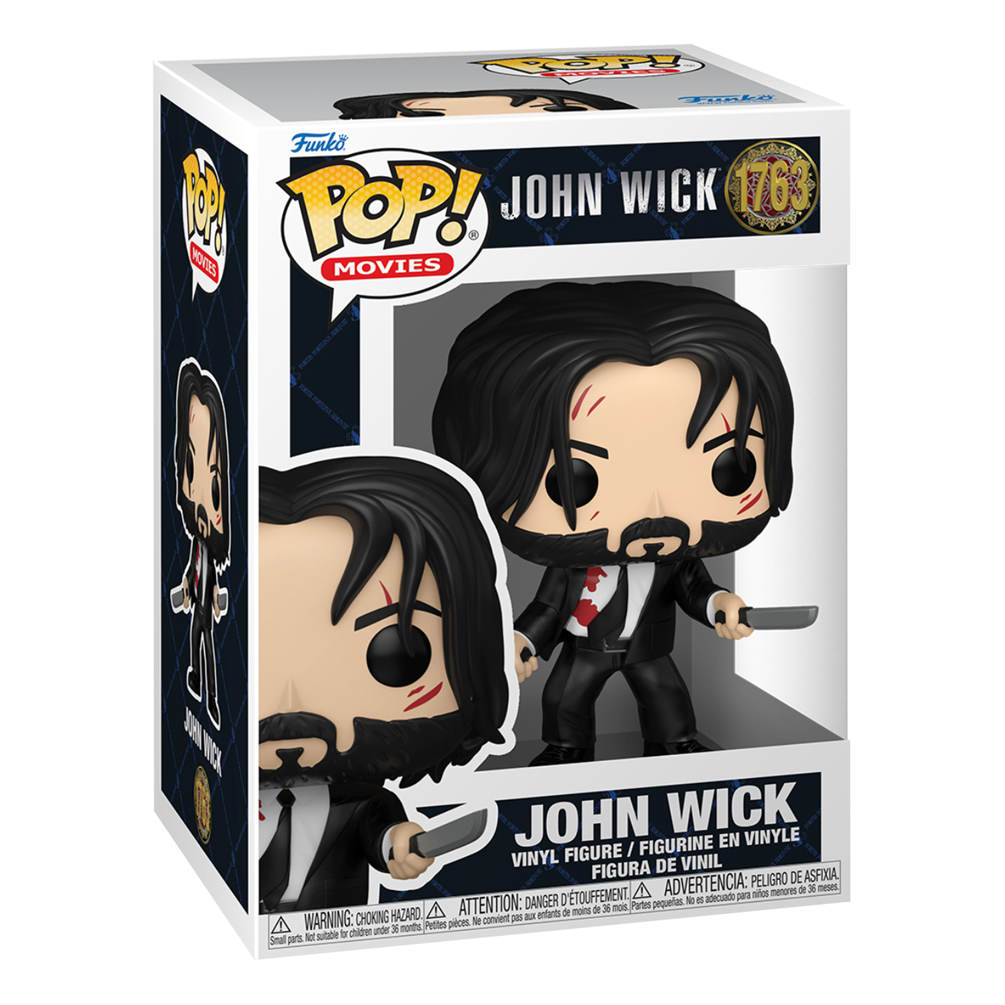 Funko Pop! Movies: John Wick - John Wick with Dual Knives - KOODOO