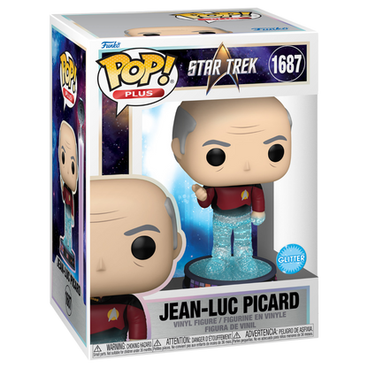 Funko Pop! Plus: Star Trek - Jean-Luc Picard (Glitter) - KOODOO