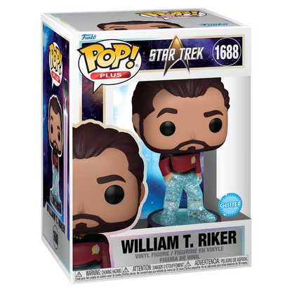 Funko Pop! Plus: Star Trek - William T. Riker (Glitter) - KOODOO