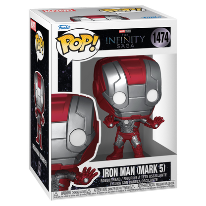 Funko Pop! Marvel Studios The Infinity Saga - Iron Man (Mark 5) - KOODOO