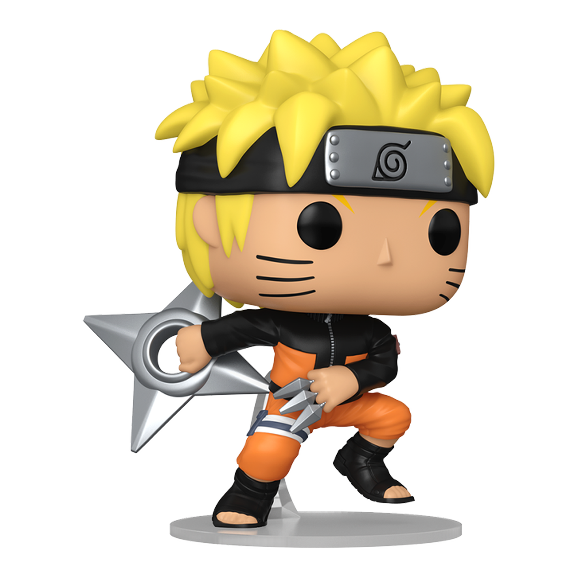 Funko Pop! Animation: Naruto Shippuden -Naruto Uzumaki with Kunai & Shuriken - KOODOO