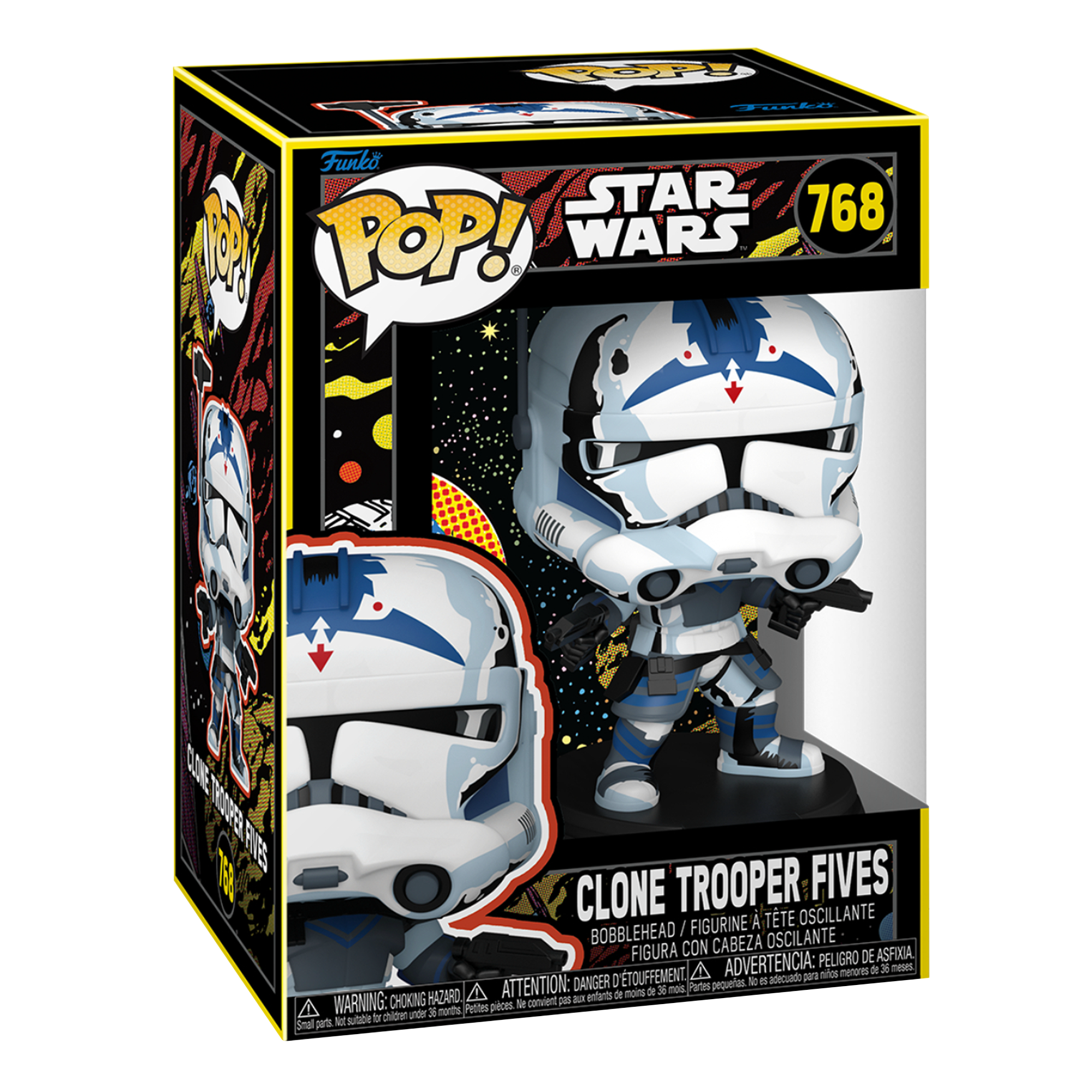 Funko Pop! Star Wars: Clone Trooper Fives (Retro) - KOODOO