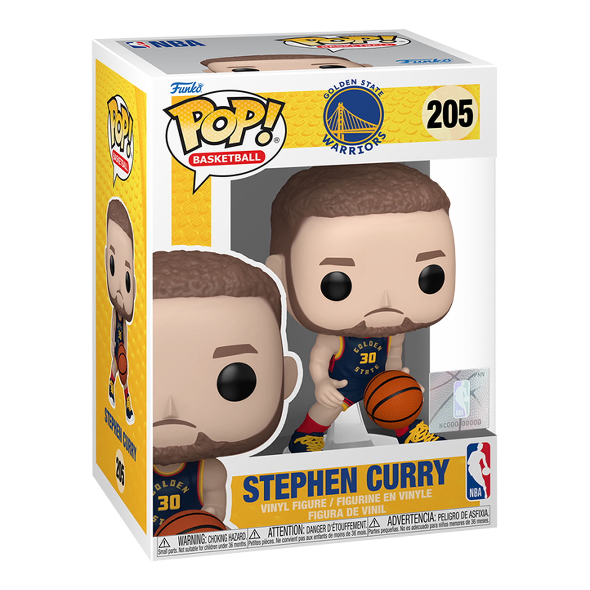 Funko Pop! NBA Basketball: Golden State Warriors - Stephen Curry (2024 City Edition Uniform) - KOODOO