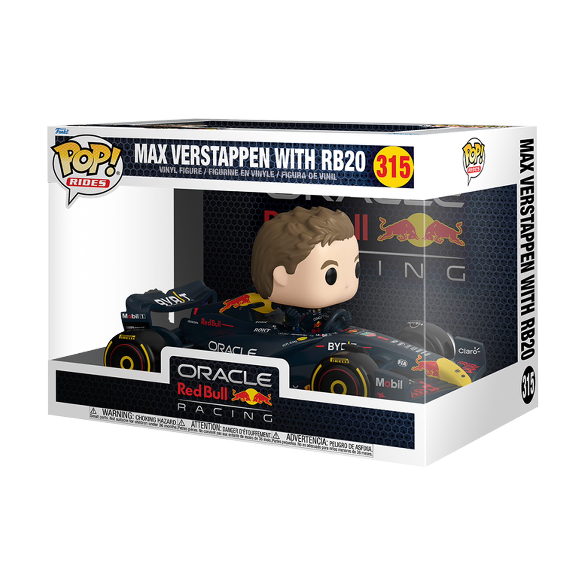 Funko Pop! Super Deluxe Rides:  Oracle Red Bull: Max Verstappen with RB20 - KOODOO