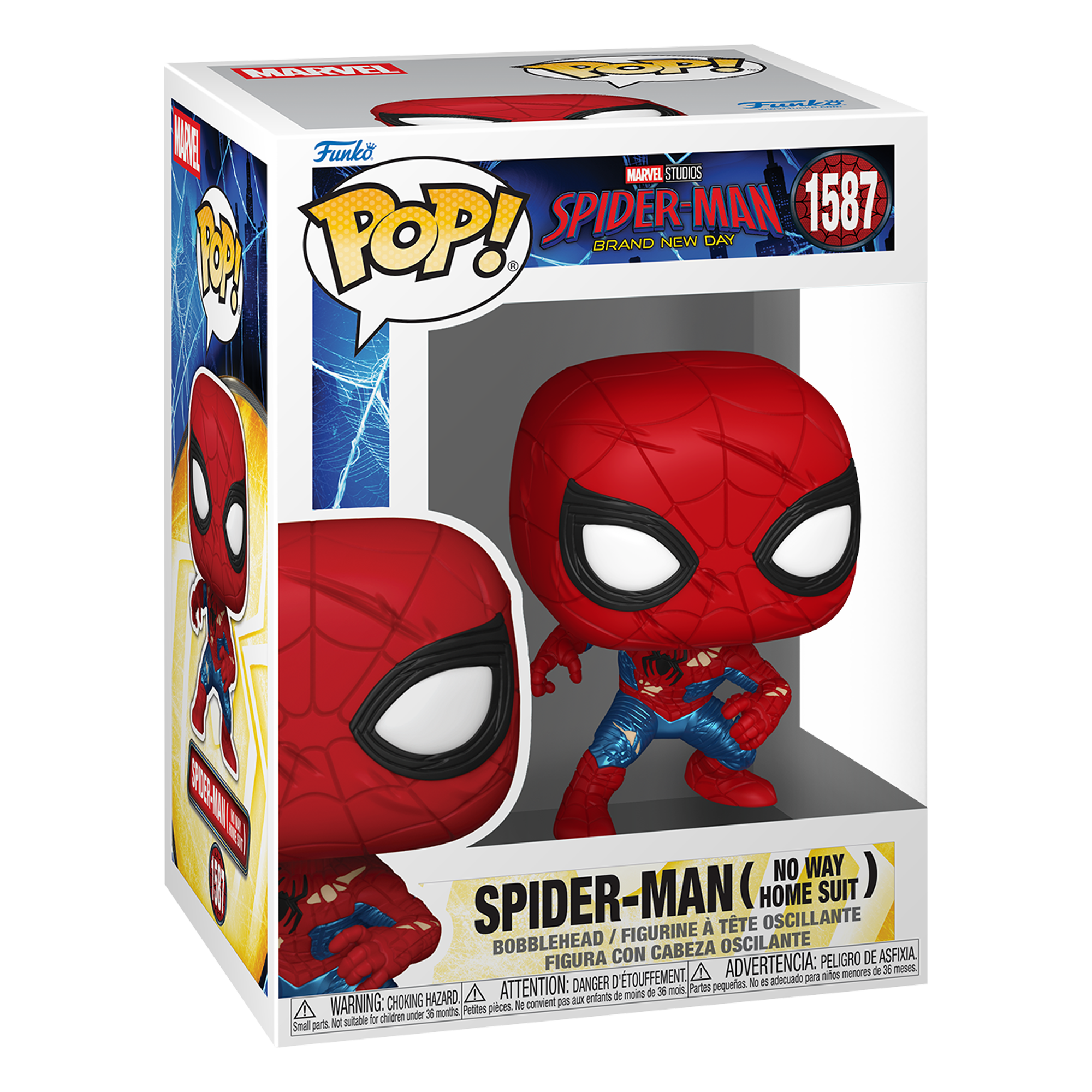 Funko Pop! Marvel Studios: Spider-Man Brand New Day - Spider-Man (No Way Home Suit) - KOODOO
