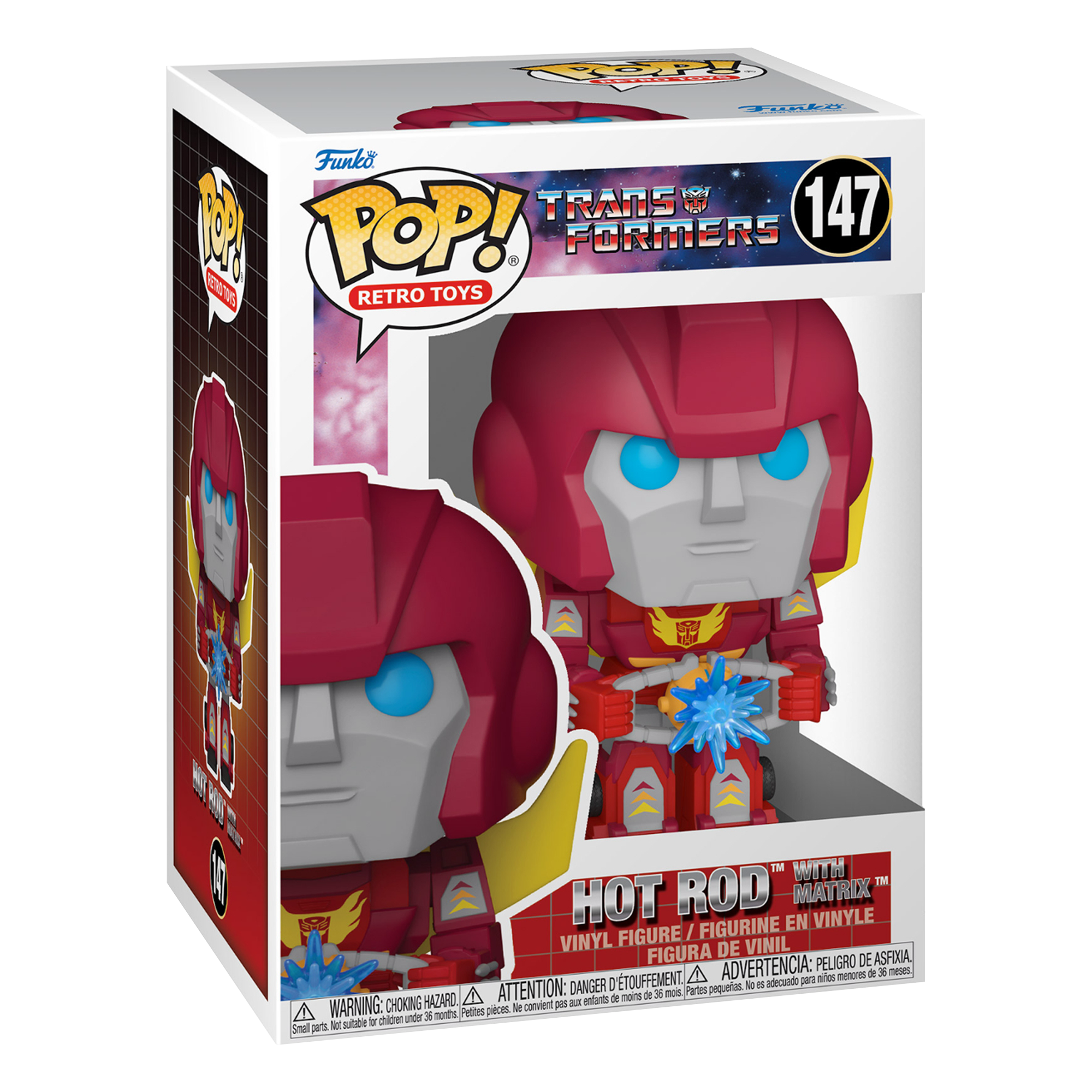 Funko Pop! Retro Toys: Transformers - Hot Rod with Matrix - KOODOO